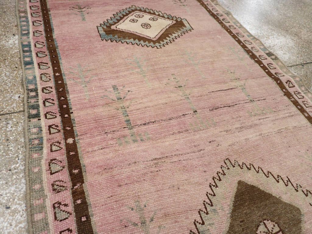 Vintage Persian Malayer Runner, No.28685 - Staging