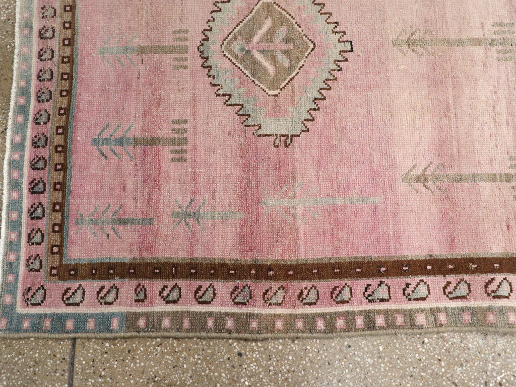 Vintage Persian Malayer Runner, No.28685 - Staging