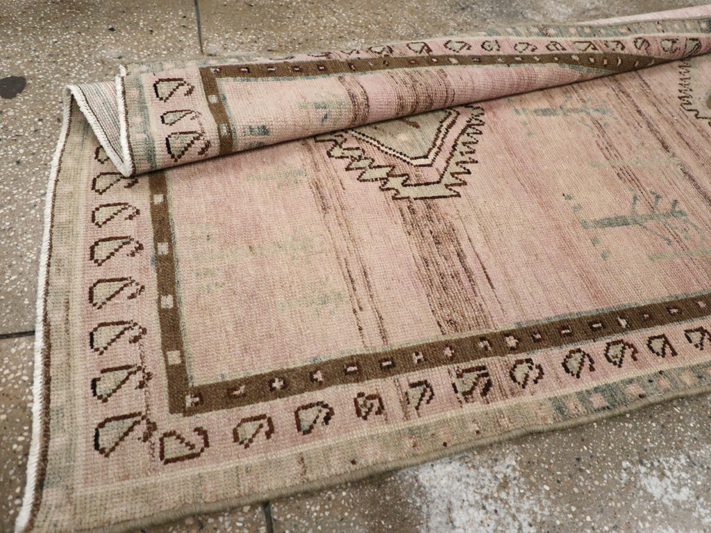 Vintage Persian Malayer Runner, No.28685 - Staging