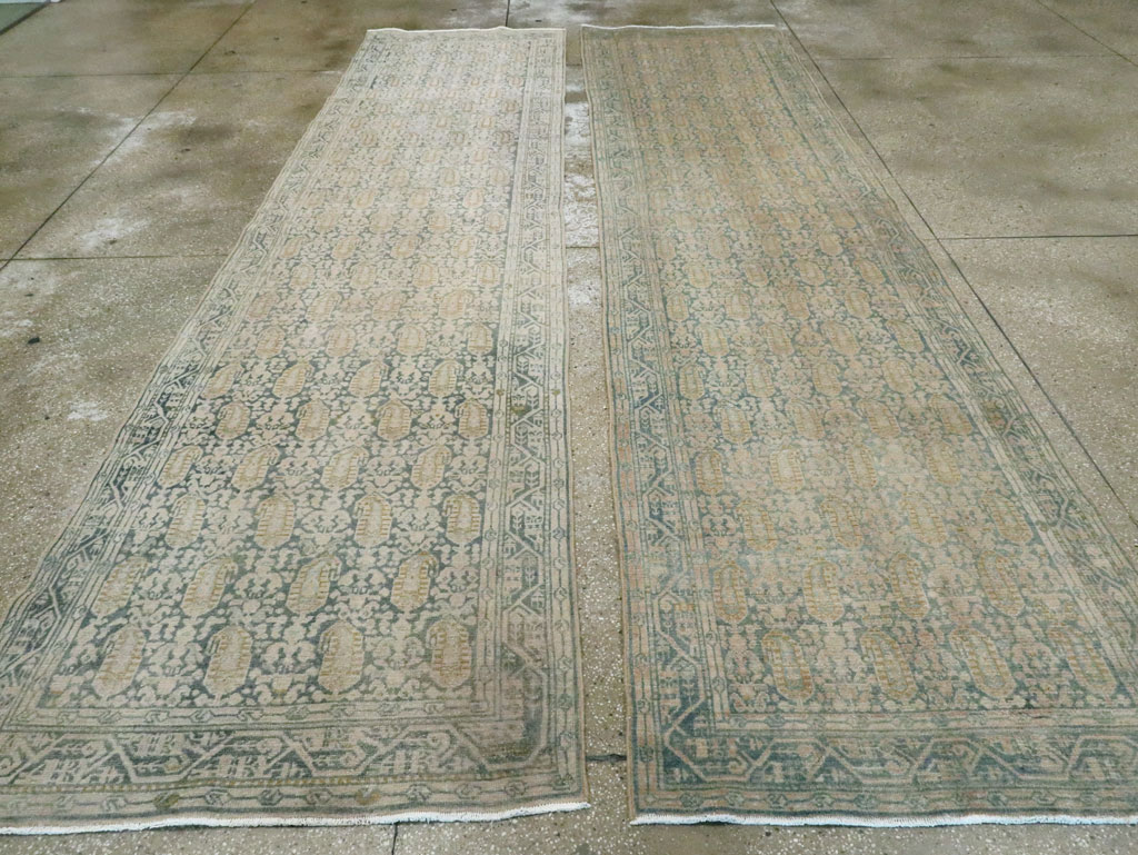 Antique Persian Malayer Runner (Pair: 1 of 2), No.28688 - Staging