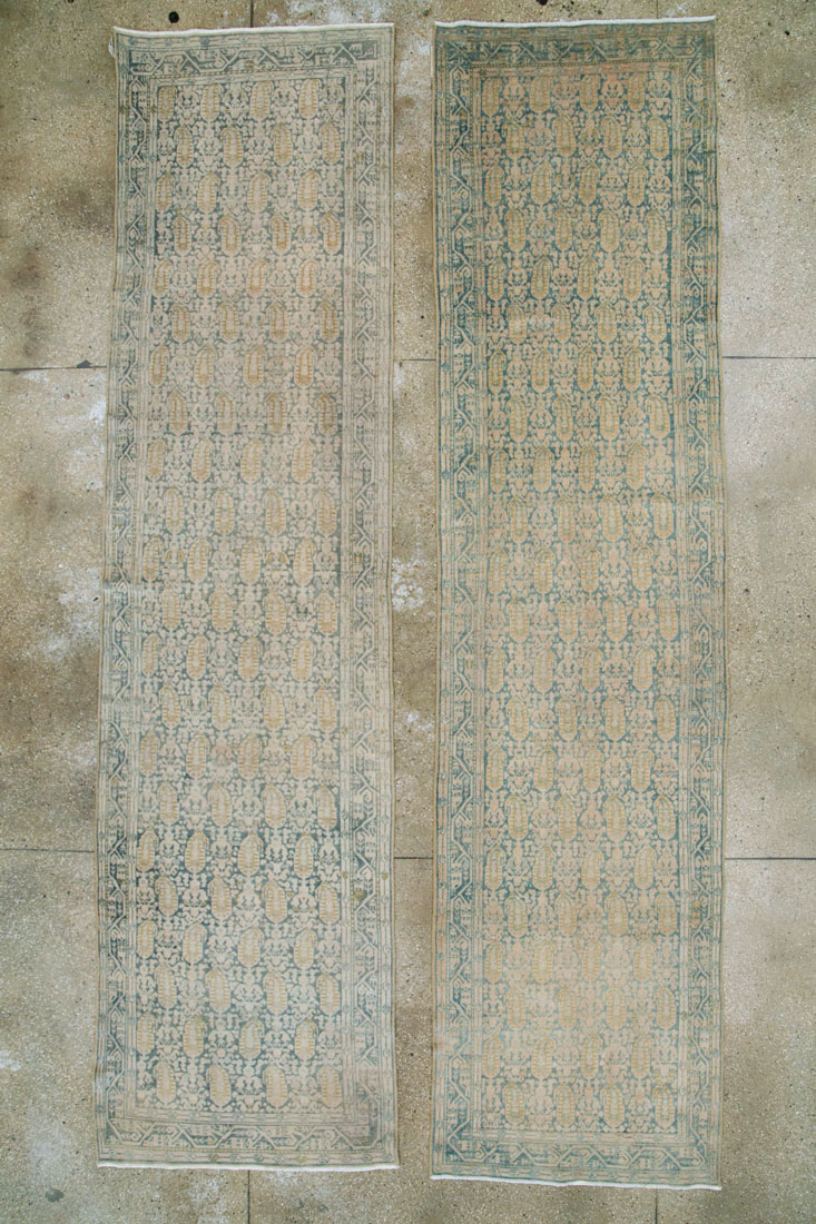 Antique Persian Malayer Runner (Pair: 1 of 2), No.28688 - Staging