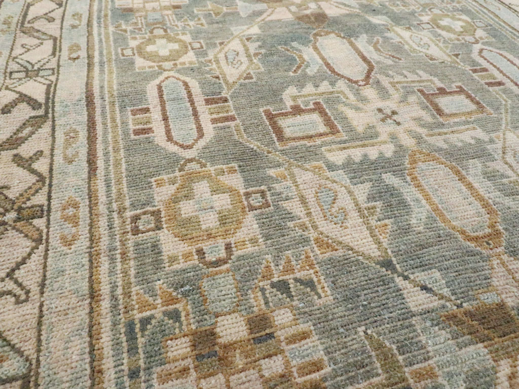 Vintage Persian Malayer Long Runner, No.28691 - Staging