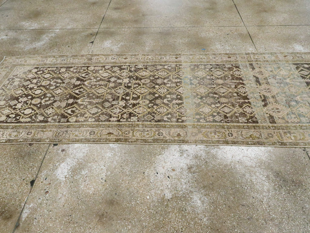 Vintage Persian Malayer Runner, No.28693 - Staging