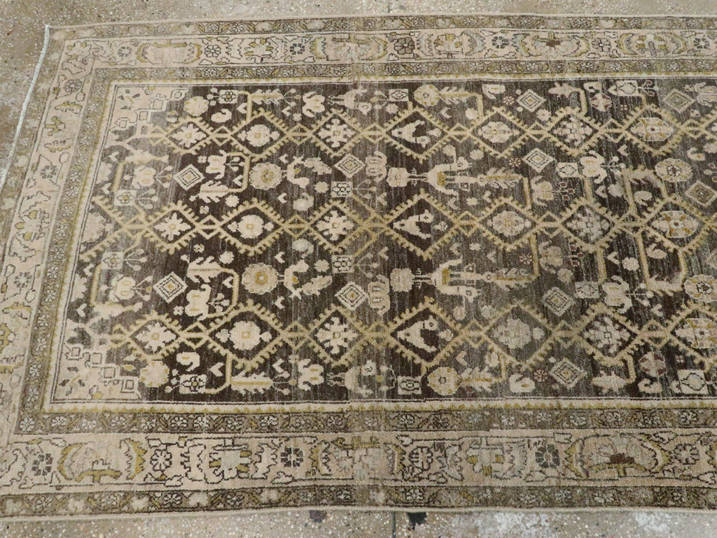 Vintage Persian Malayer Runner, No.28693 - Staging