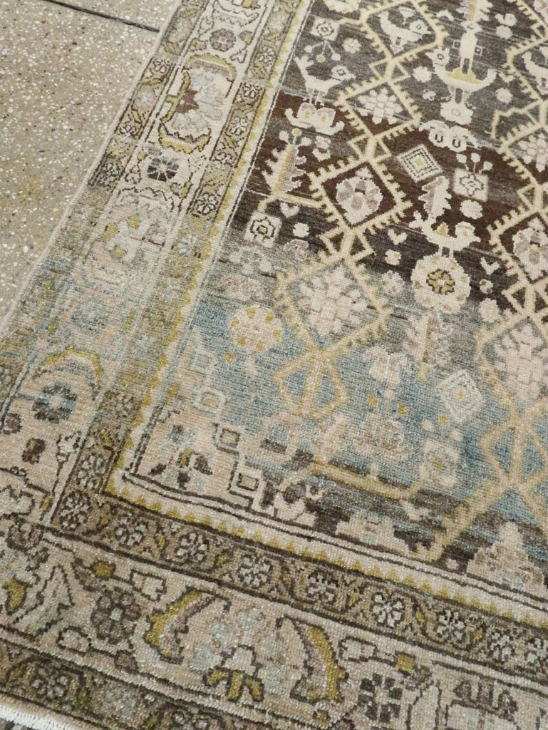 Vintage Persian Malayer Runner, No.28693 - Staging