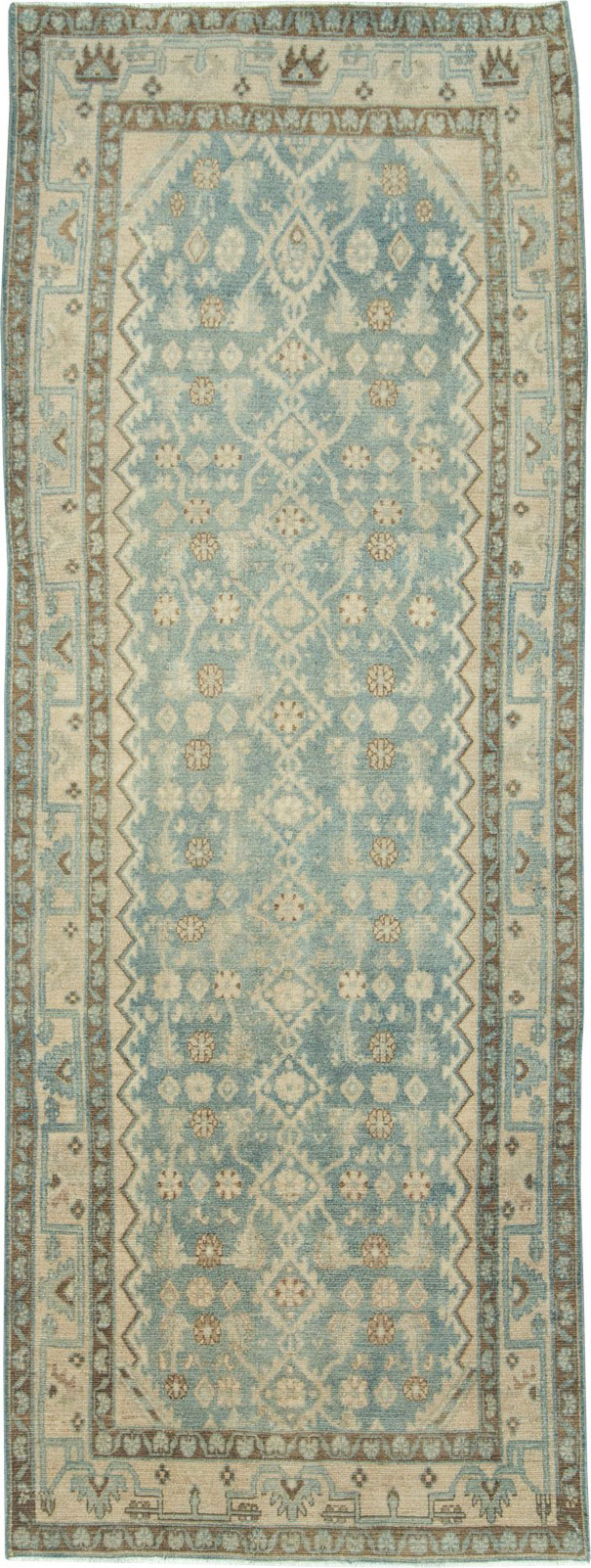 Vintage Persian Malayer Rug, No.28694 - Staging