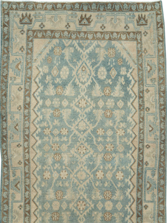 Vintage Persian Malayer Rug, No.28694 - Staging