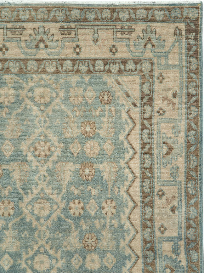 Vintage Persian Malayer Rug, No.28694 - Staging