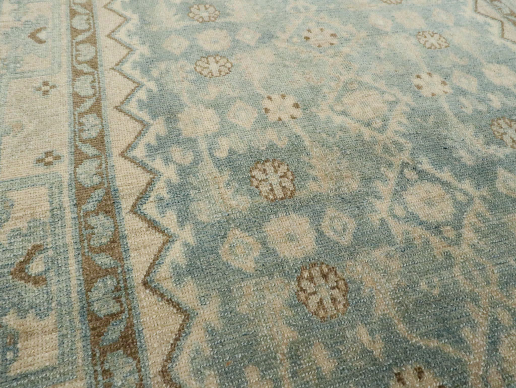 Vintage Persian Malayer Rug, No.28694 - Staging