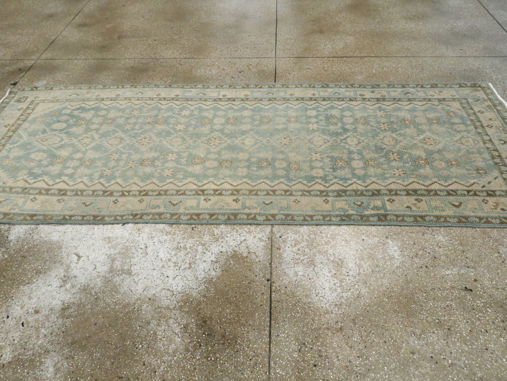 Vintage Persian Malayer Rug, No.28694 - Staging