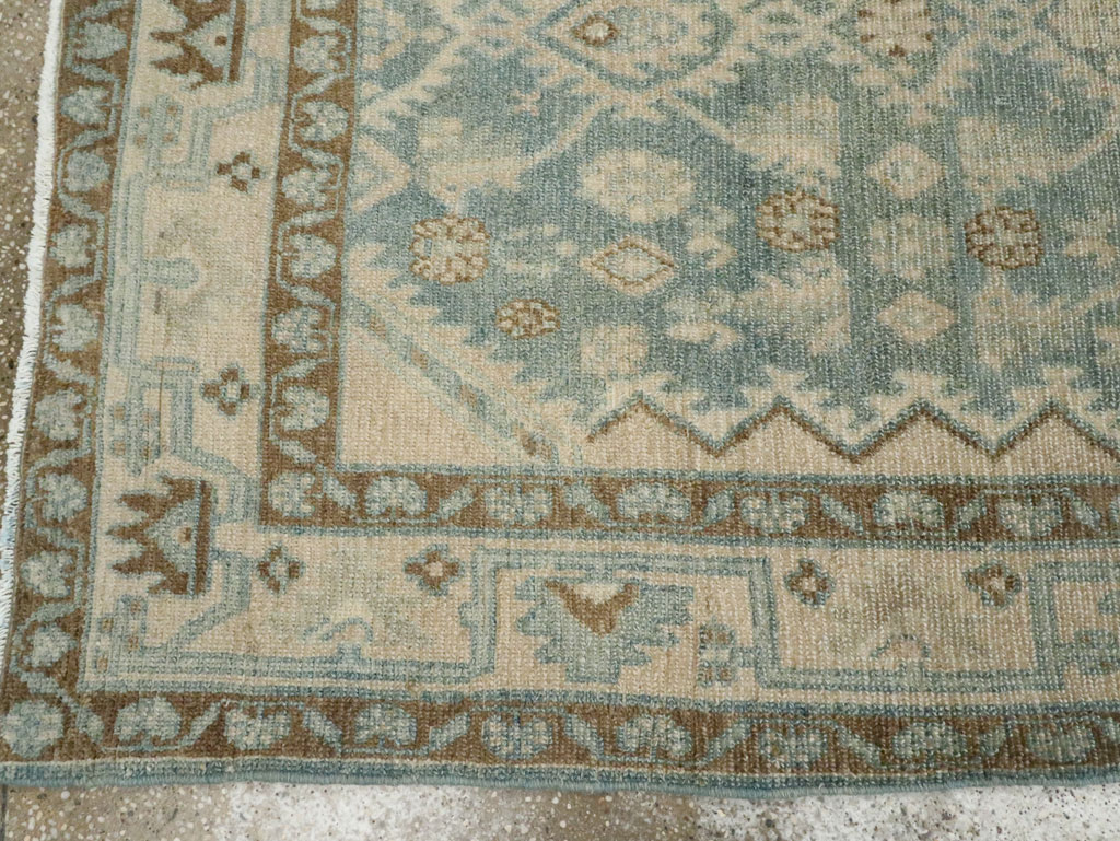 Vintage Persian Malayer Rug, No.28694 - Staging