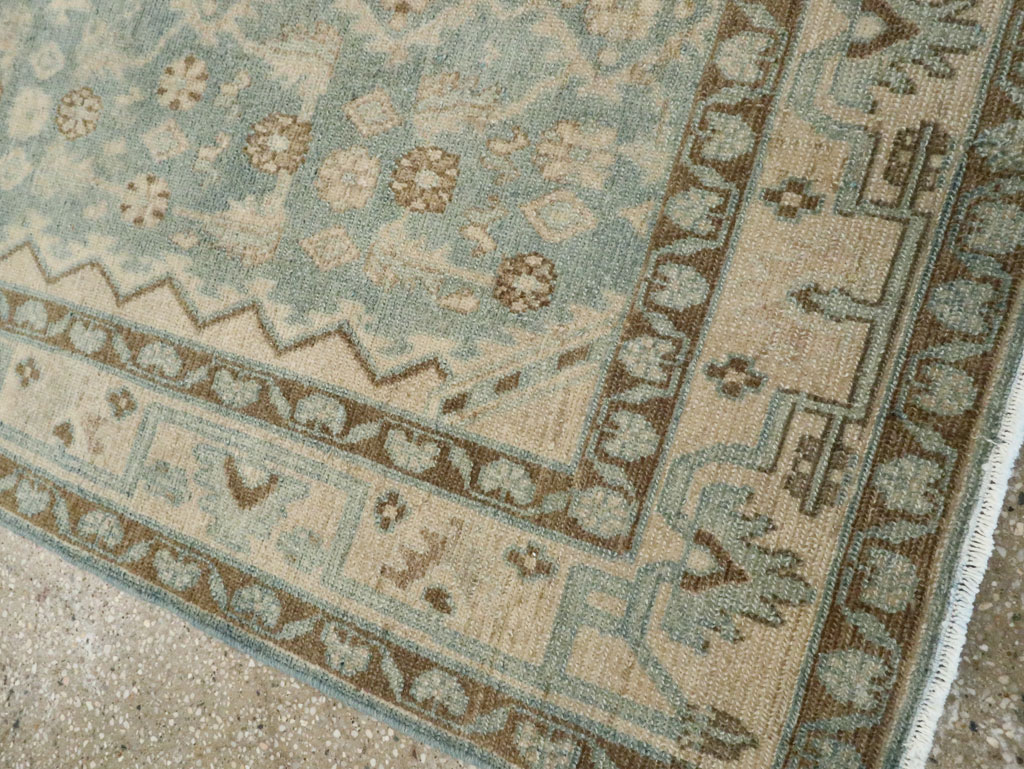 Vintage Persian Malayer Rug, No.28694 - Staging