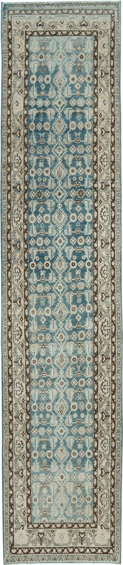 Vintage Persian Malayer Runner, No.28695 - Staging