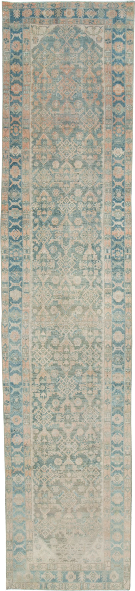 Vintage Persian Malayer Runner, No.28697 - Staging
