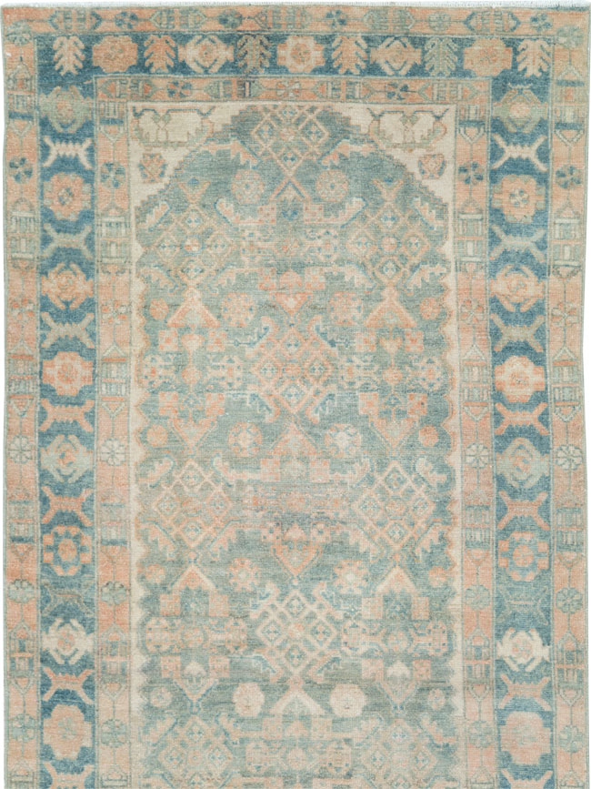 Vintage Persian Malayer Runner, No.28697 - Staging
