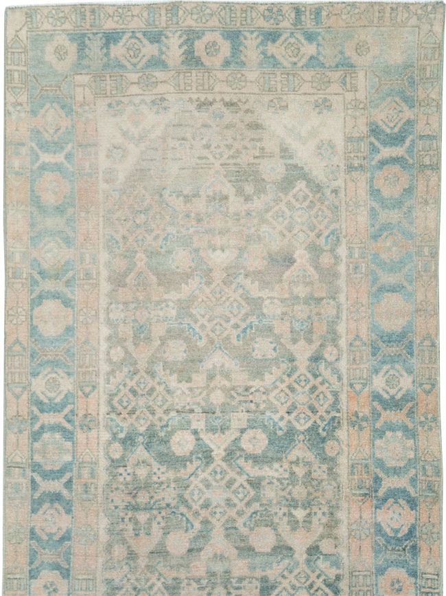 Vintage Persian Malayer Runner, No.28697 - Staging