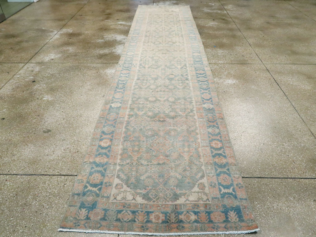 Vintage Persian Malayer Runner, No.28697 - Staging