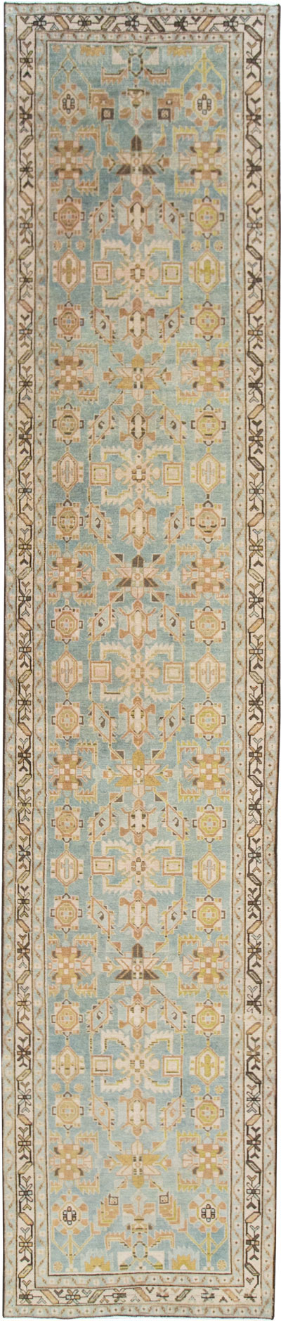 Vintage Persian Malayer Runner (Pair: 1 of 2), No.28698 - Staging
