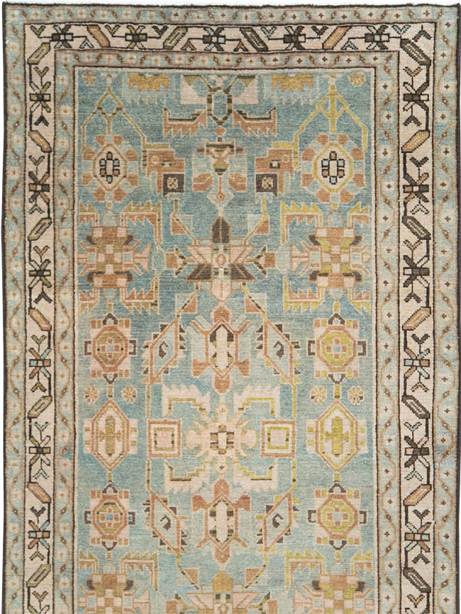 Vintage Persian Malayer Runner (Pair: 1 of 2), No.28698 - Staging