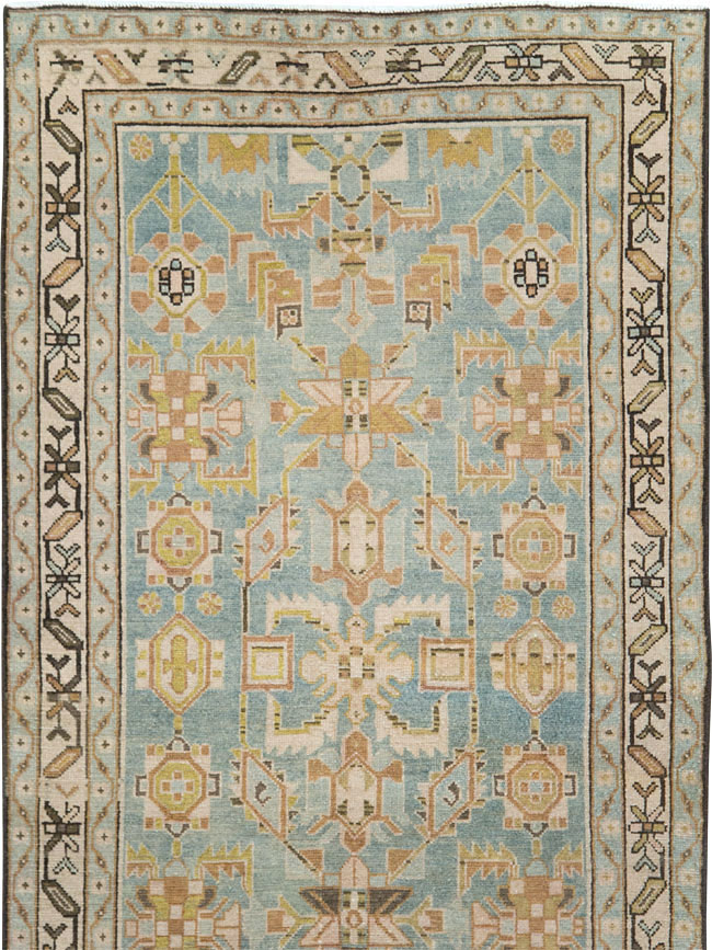 Vintage Persian Malayer Runner (Pair: 1 of 2), No.28698 - Staging