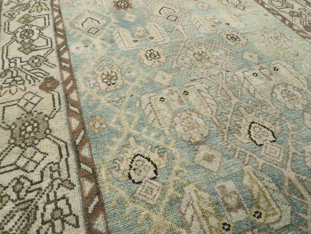 Vintage Persian Malayer Runner (Pair: 1 of 2), No.28700 - Staging