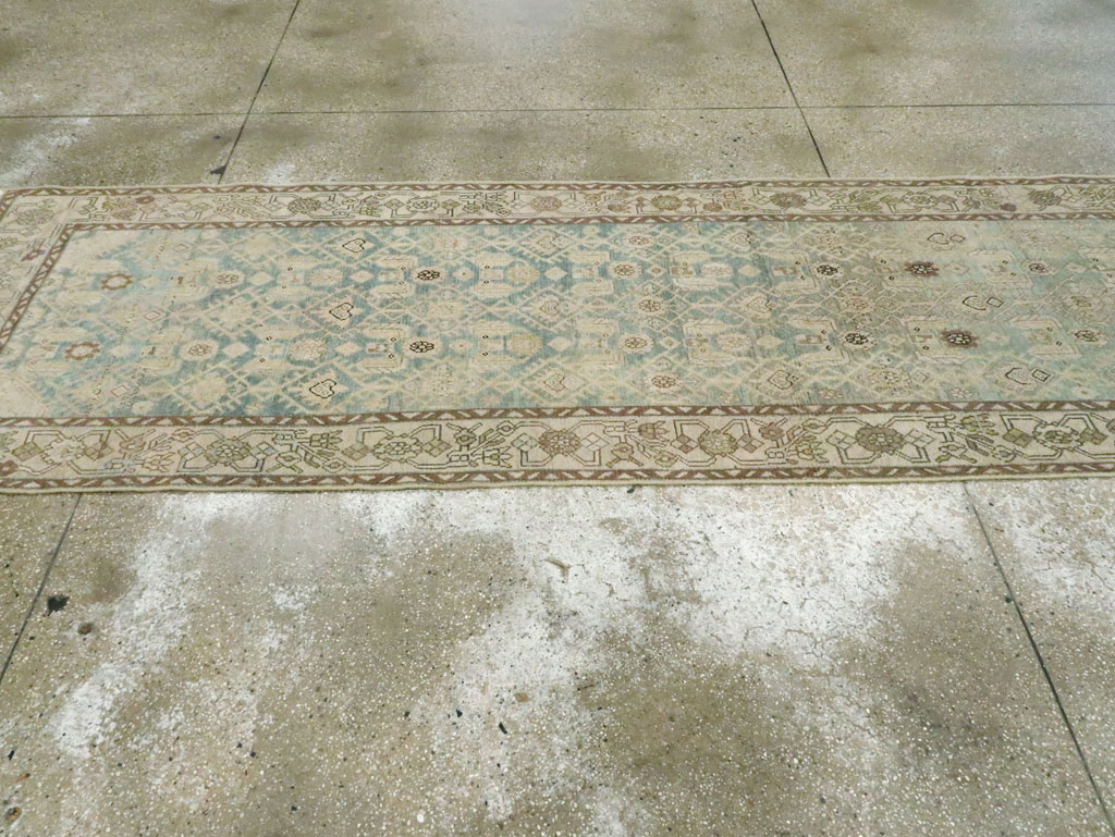 Vintage Persian Malayer Runner (Pair: 1 of 2), No.28700 - Staging
