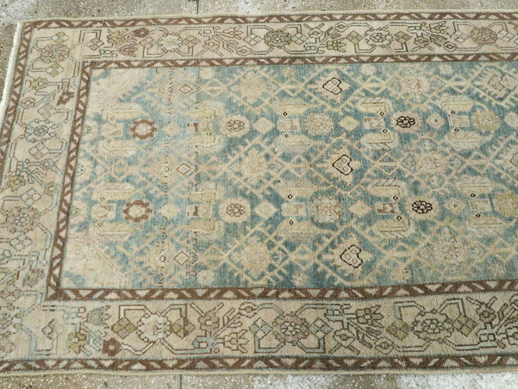 Vintage Persian Malayer Runner (Pair: 1 of 2), No.28700 - Staging