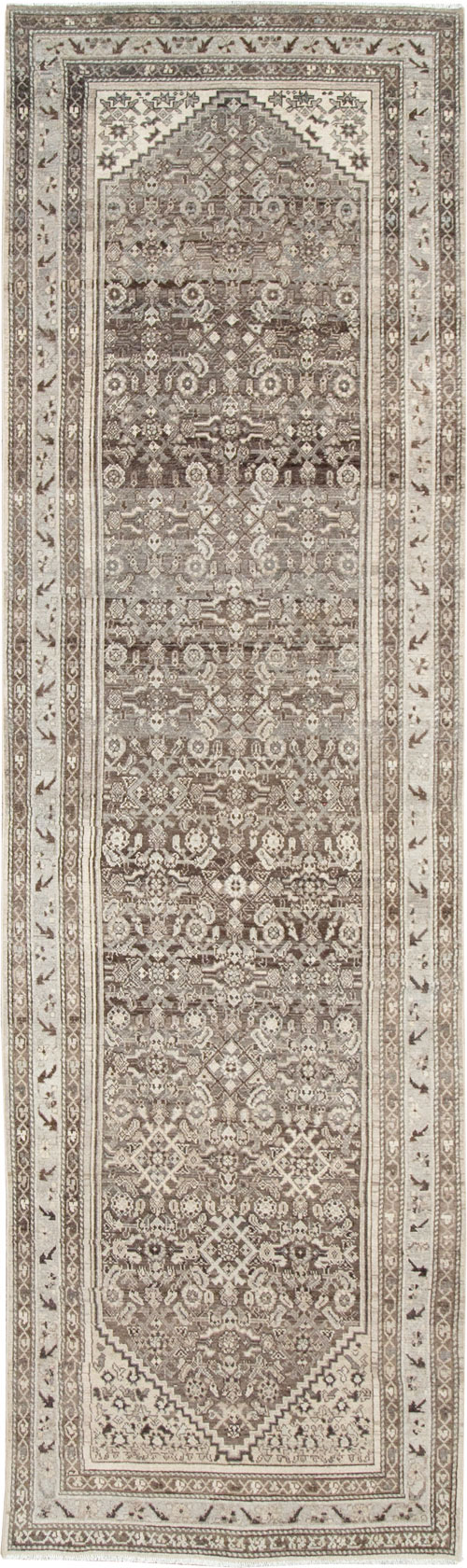 Vintage Persian Malayer Runner, No.28703 - Staging