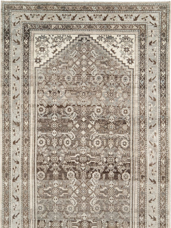 Vintage Persian Malayer Runner, No.28703 - Staging