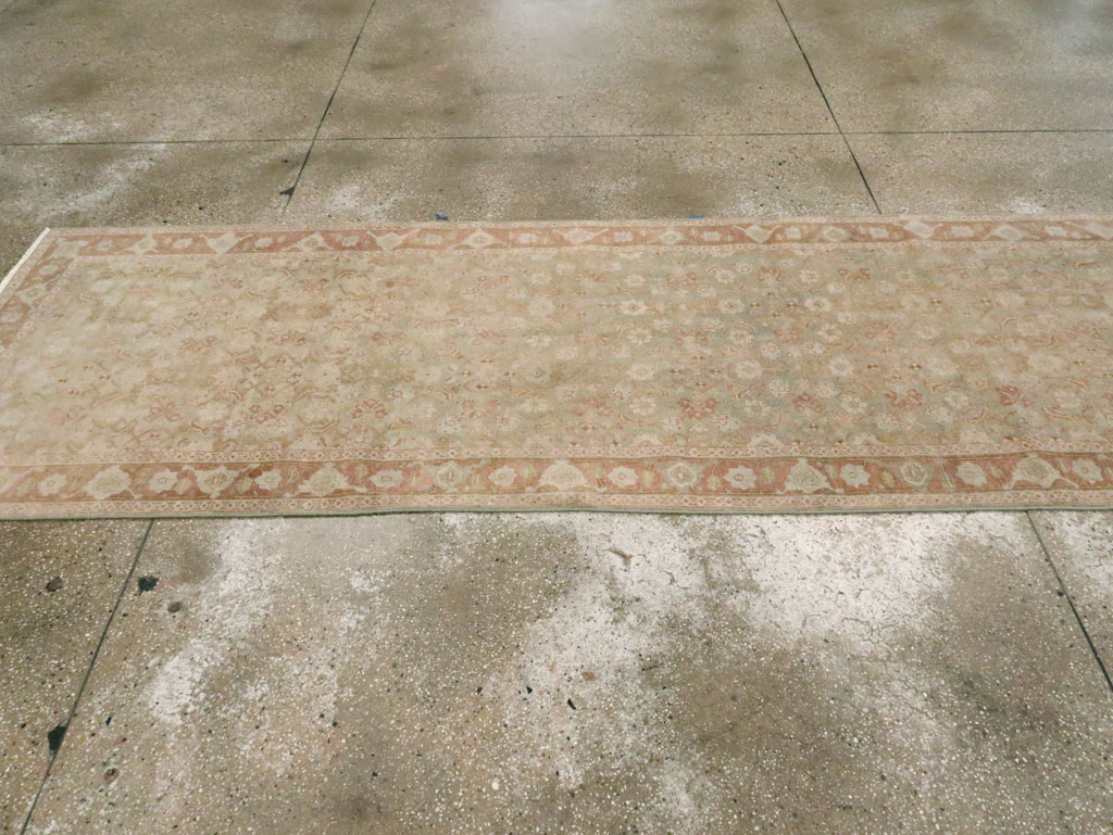 Vintage Persian Tabriz Runner (Pair: 1 of 2), No.28704 - Staging