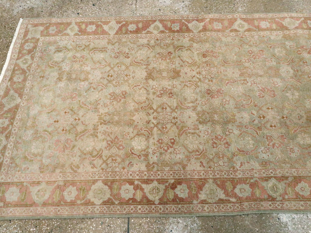 Vintage Persian Tabriz Runner (Pair: 1 of 2), No.28704 - Staging