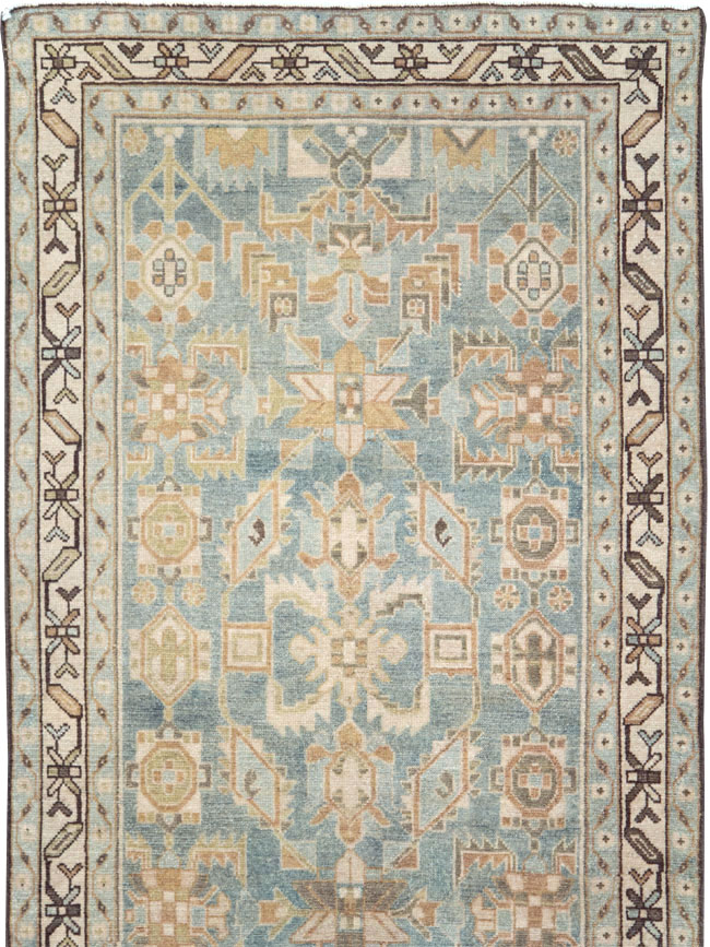 Vintage Persian Malayer Runner (Pair: 2 of 2), No.28706 - Staging