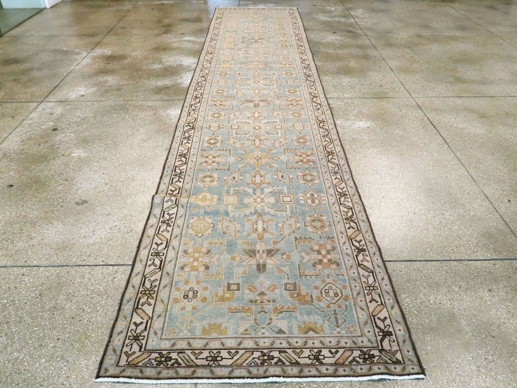 Vintage Persian Malayer Runner (Pair: 2 of 2), No.28706 - Staging
