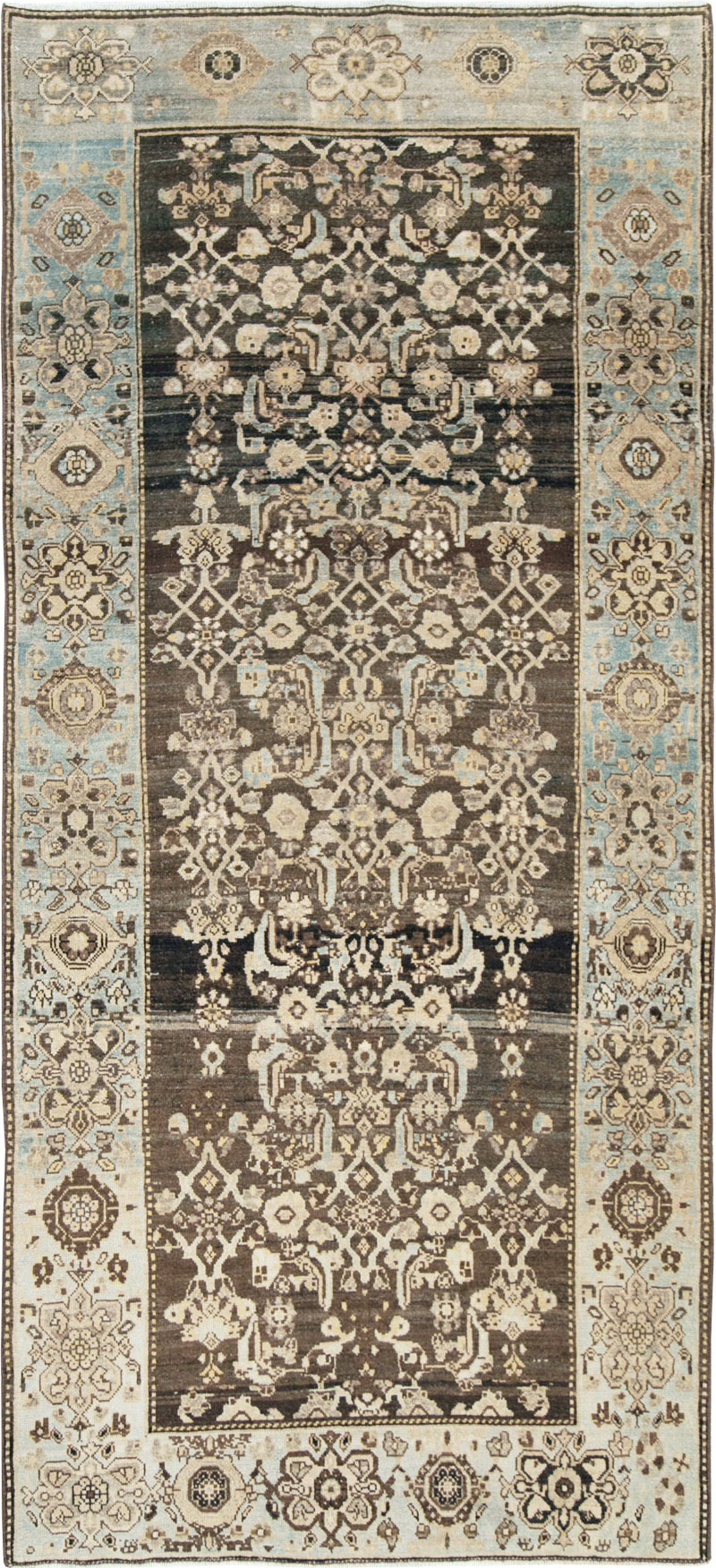 Vintage Persian Malayer Gallery Rug (Pair: 2 of 2), No.28707 - Staging