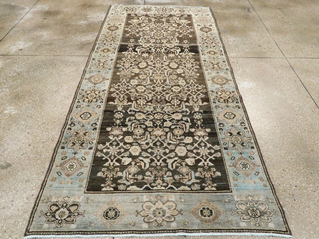 Vintage Persian Malayer Gallery Rug (Pair: 2 of 2), No.28707 - Staging