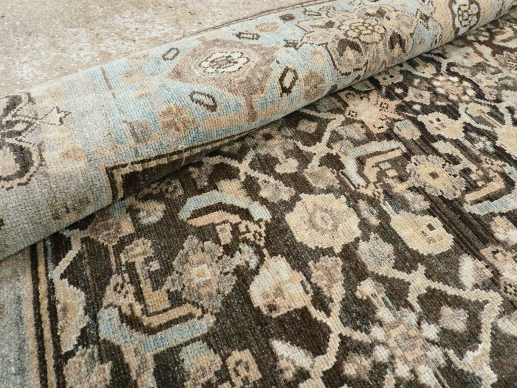 Vintage Persian Malayer Gallery Rug (Pair: 2 of 2), No.28707 - Staging