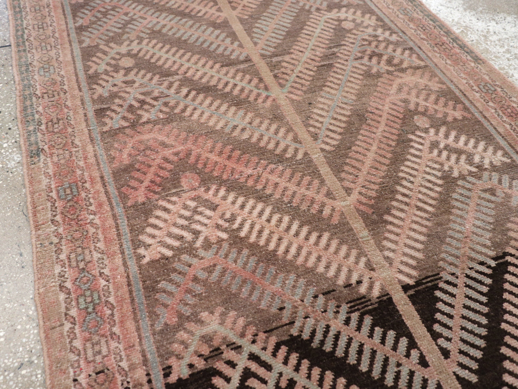 Vintage Persian Malayer Runner, No.28708 - Staging