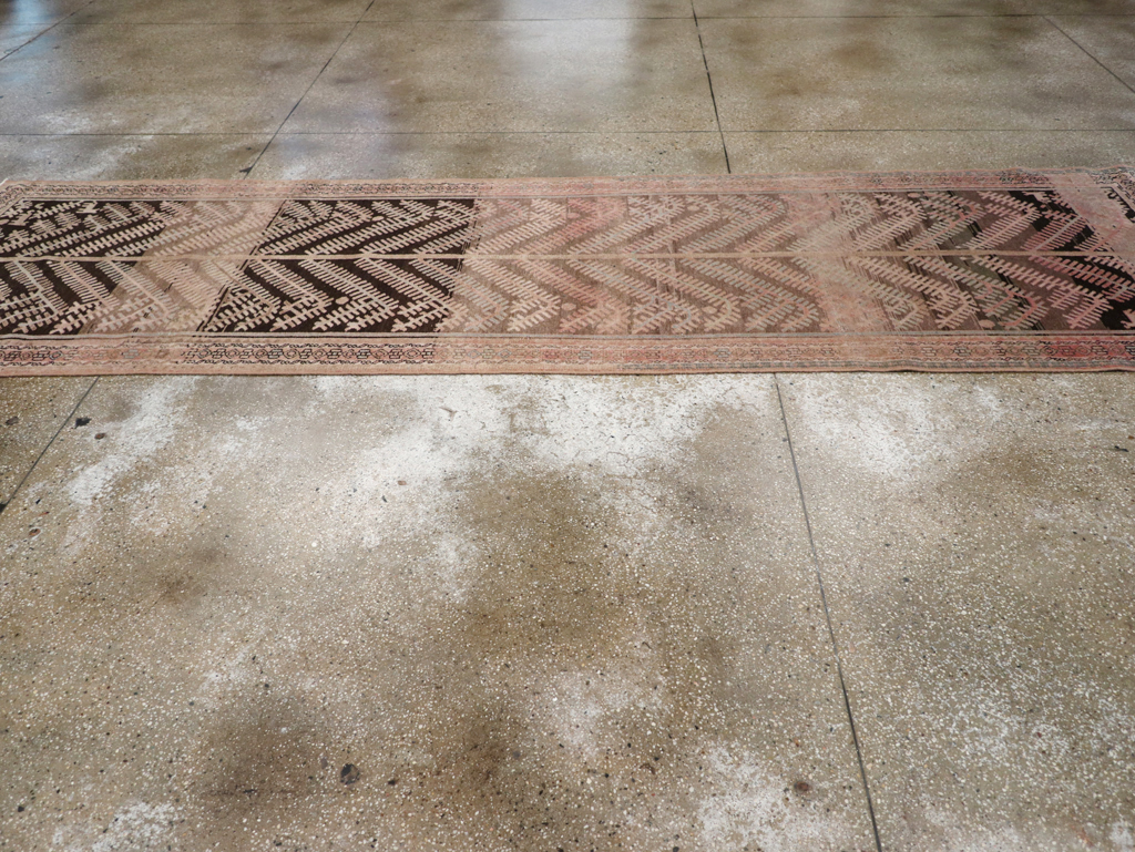 Vintage Persian Malayer Runner, No.28708 - Staging