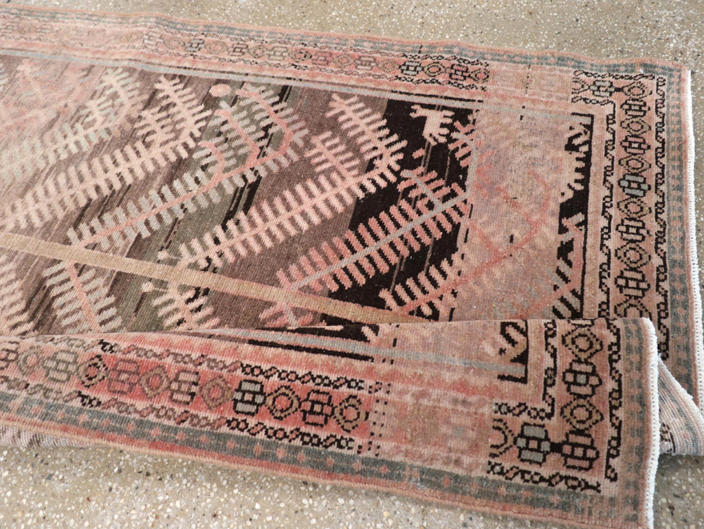 Vintage Persian Malayer Runner, No.28708 - Staging