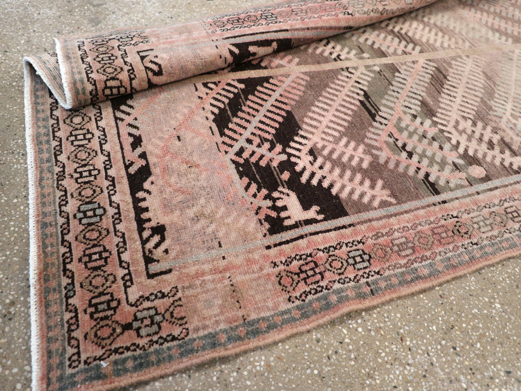 Vintage Persian Malayer Runner, No.28708 - Staging