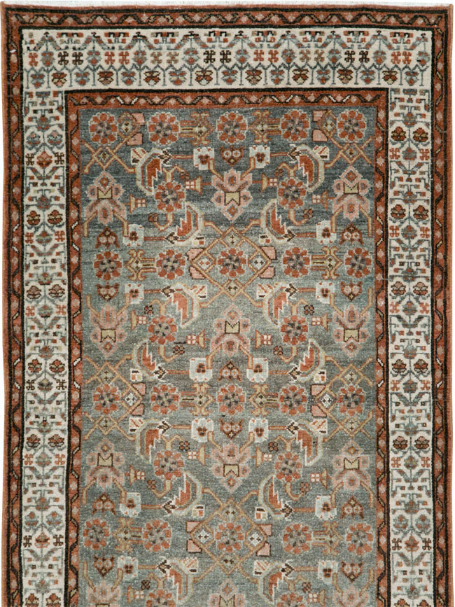 Antique Persian Malayer Runner, No.28710 - Staging