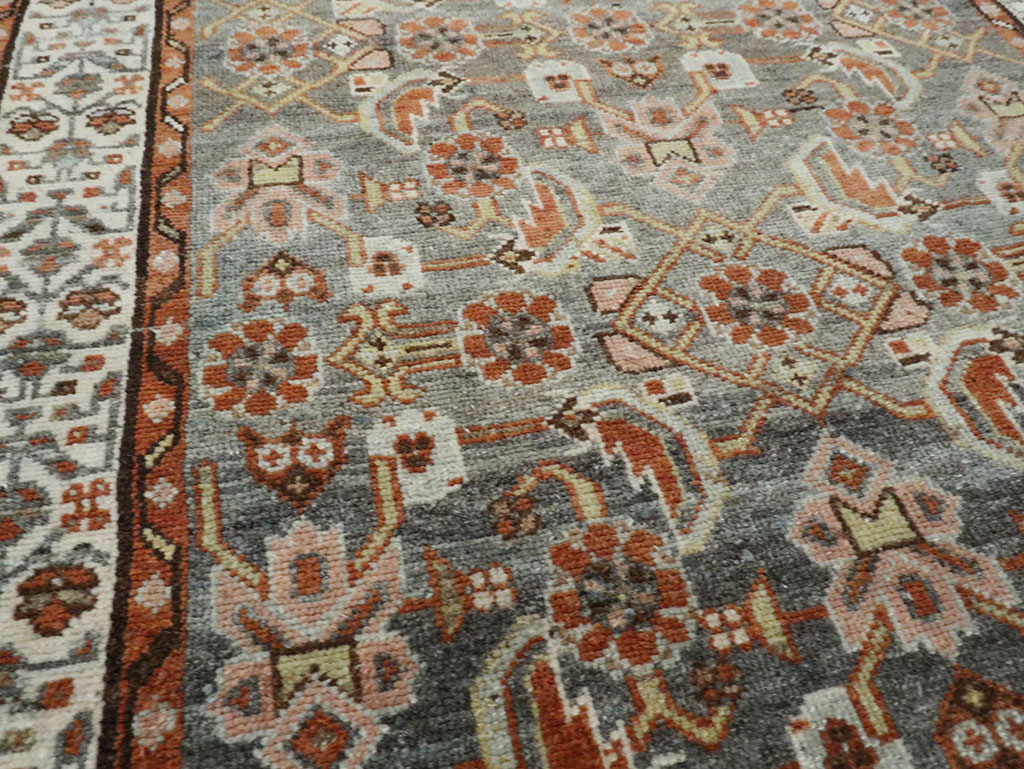 Antique Persian Malayer Runner, No.28710 - Staging
