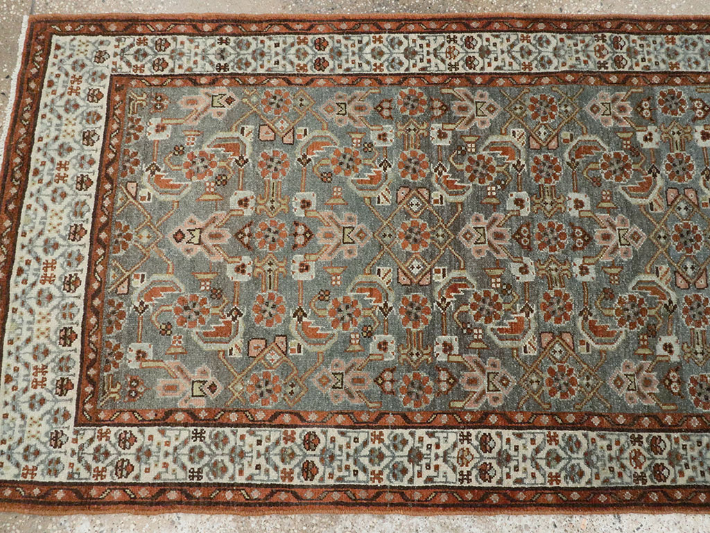 Antique Persian Malayer Runner, No.28710 - Staging