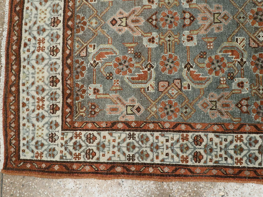 Antique Persian Malayer Runner, No.28710 - Staging