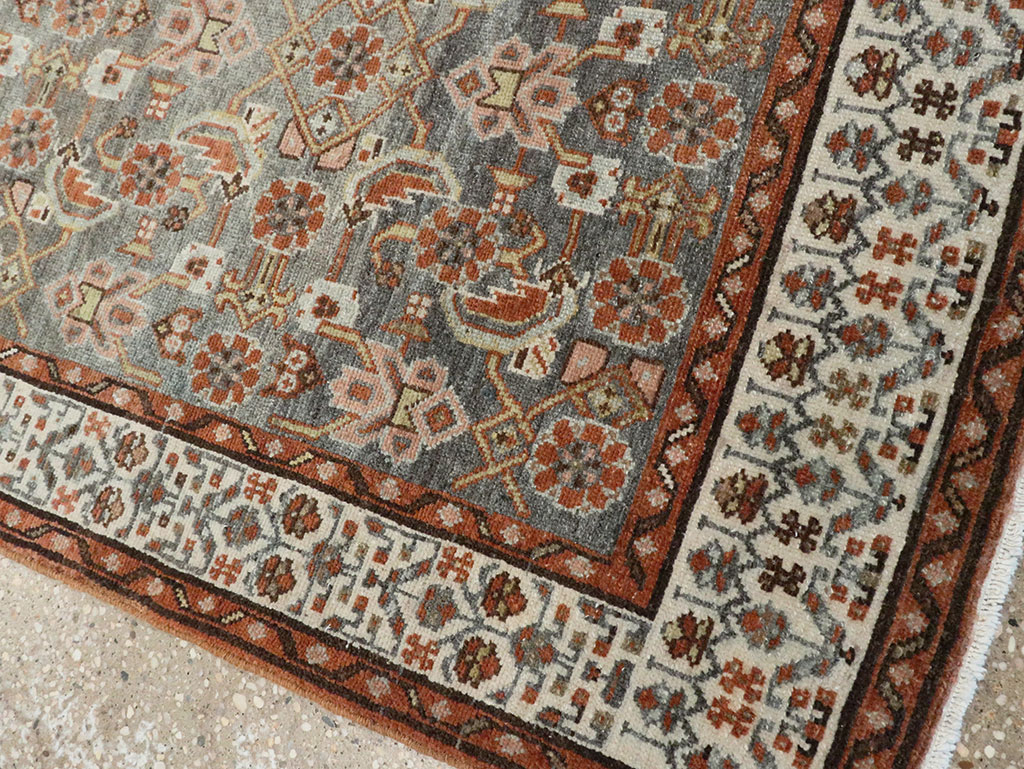 Antique Persian Malayer Runner, No.28710 - Staging