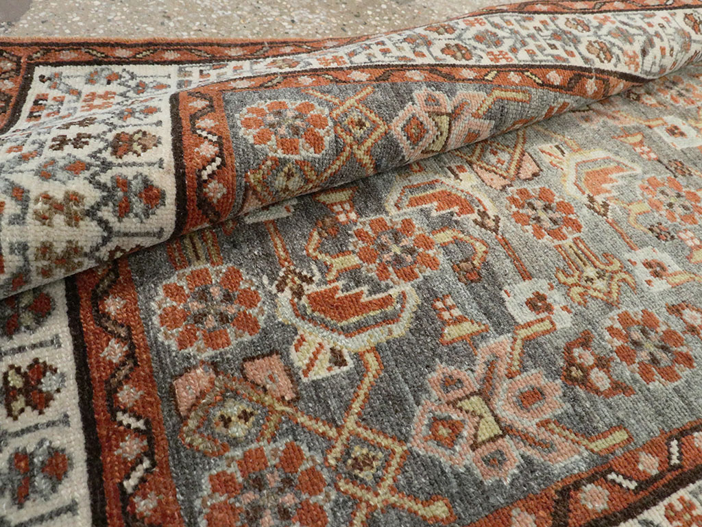 Antique Persian Malayer Runner, No.28710 - Staging