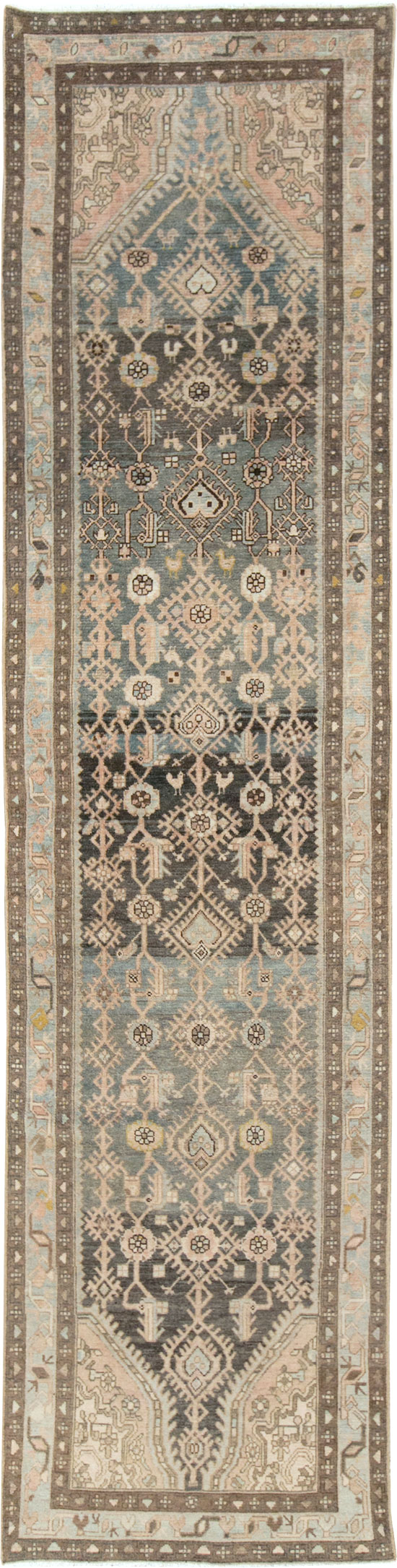 Vintage Persian Malayer Runner, No.28711 - Staging