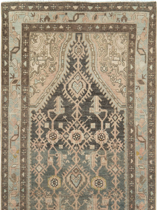 Vintage Persian Malayer Runner, No.28711 - Staging