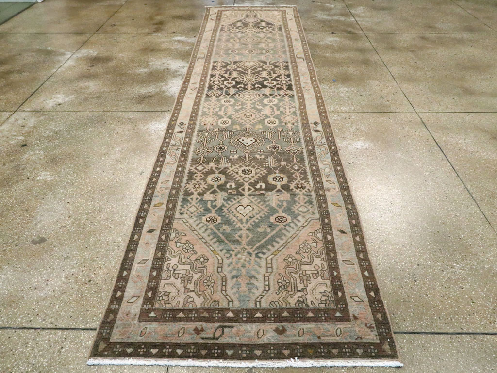 Vintage Persian Malayer Runner, No.28711 - Staging