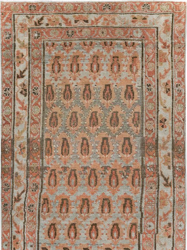 Antique Persian Malayer Runner, No.28715 - Staging